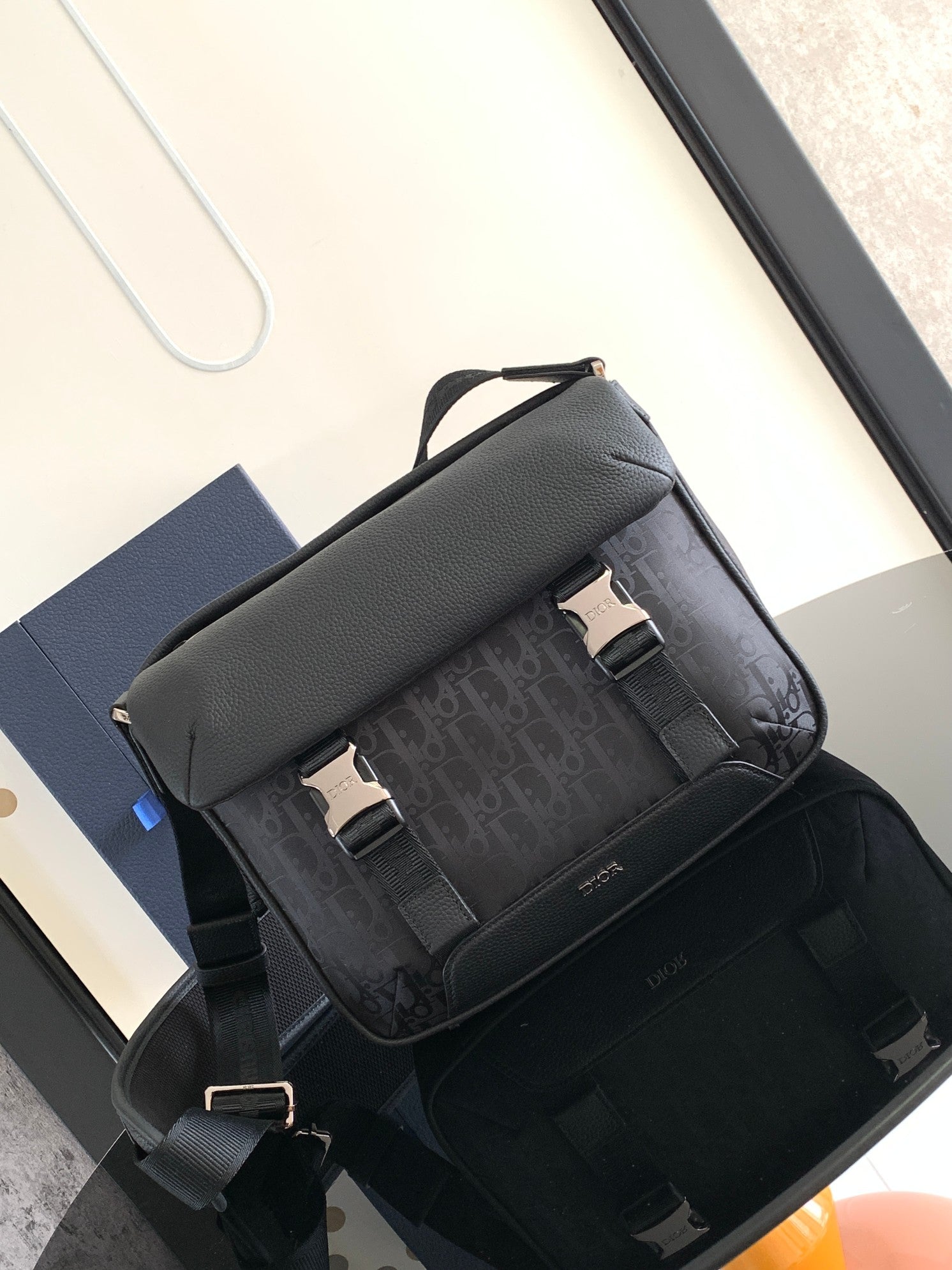 Dior Explorer Messenger Bag - Oblique Mirage Print