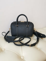 Tory Burch Thea Mini Satchel - Versatile Textured Cowhide Bag