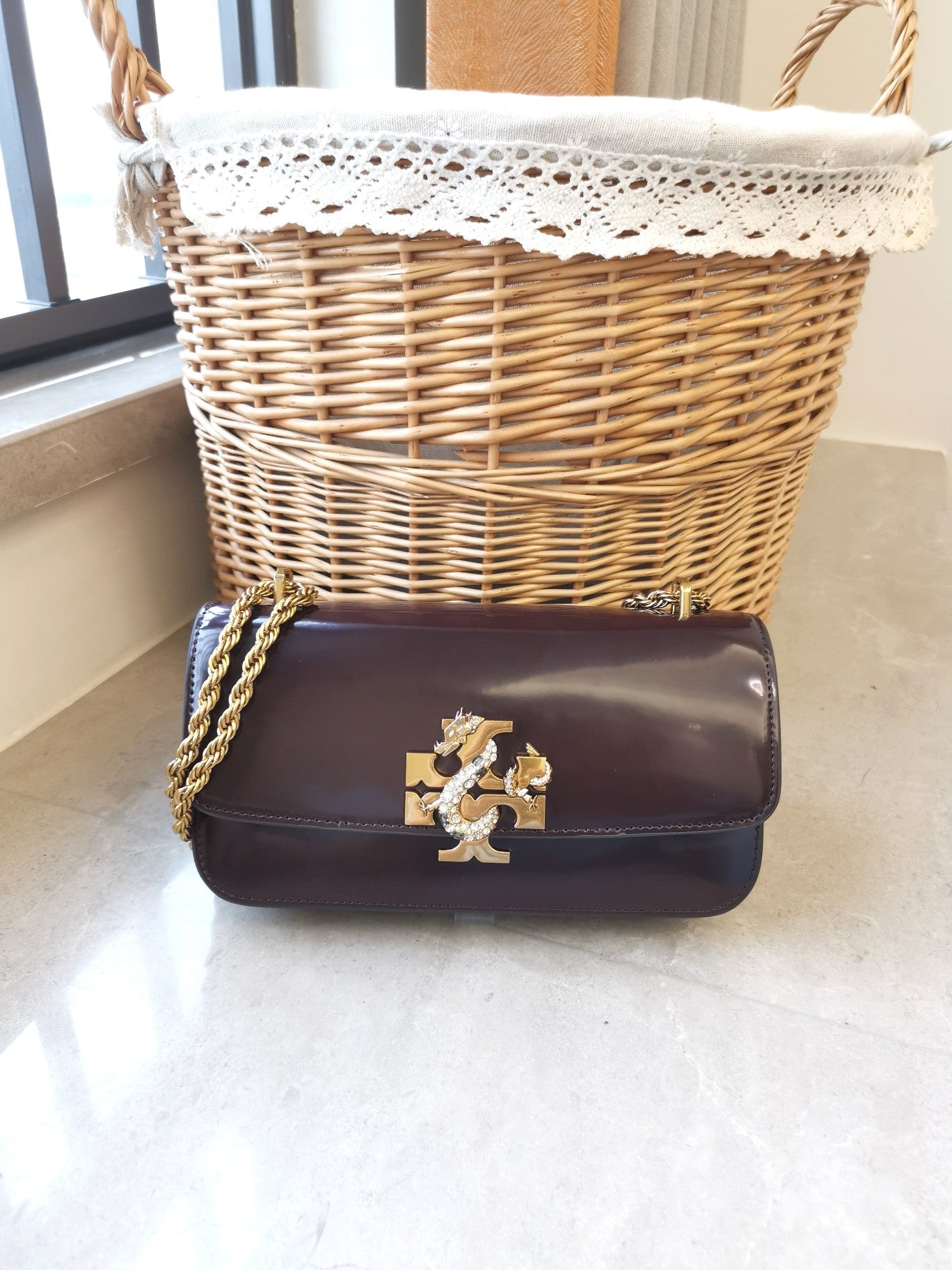 Limited Edition Tory Burch Eleanor Handbag - Year of the Dragon