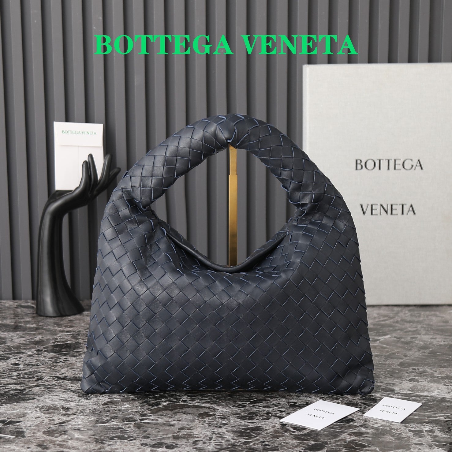 Bottega Veneta HOP Small Series Handbag â€“ Classic Leather Weave