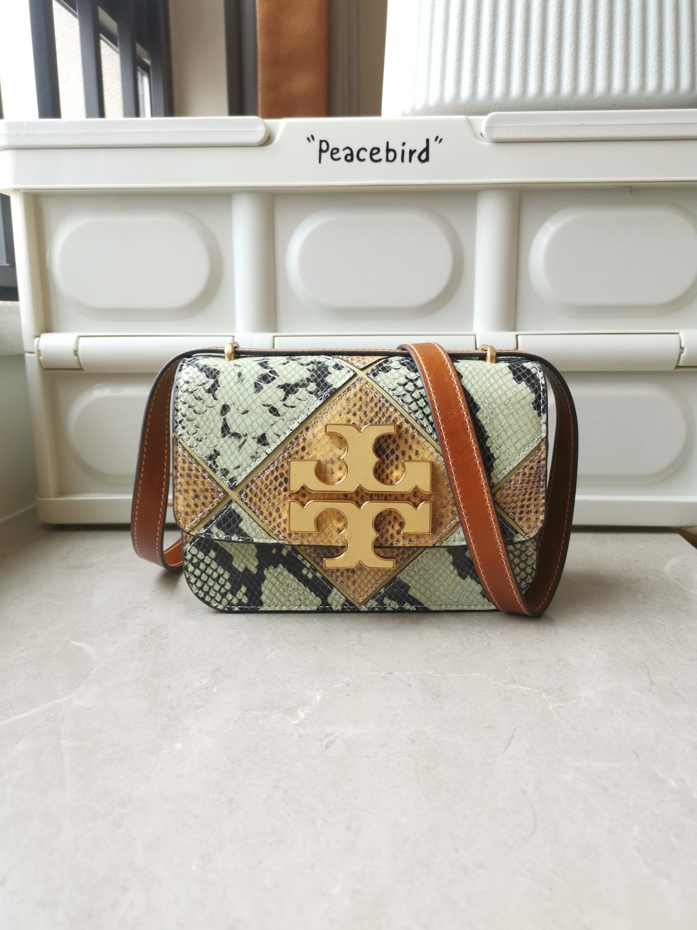 Tory Burch Eleanor Small Cowhide Crossbody Bag