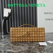 Bottega Veneta Andiamo Handheld Cashmere Evening Bag