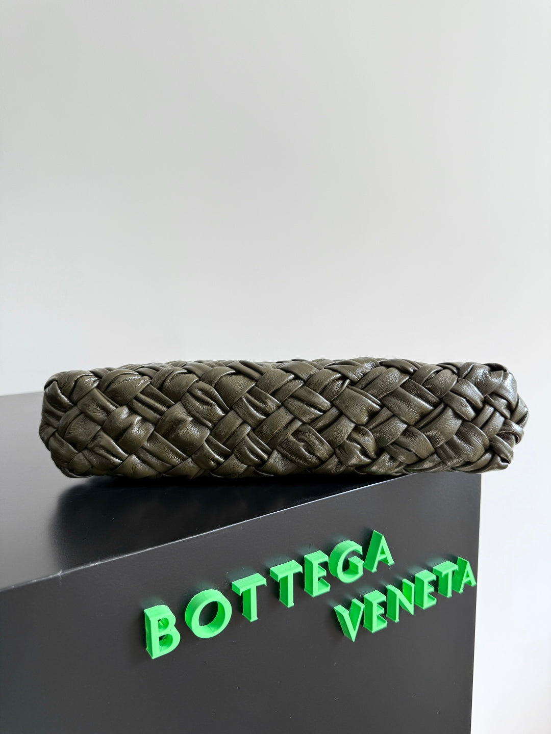 Bottega Veneta Kalimero Cha Cha Woven Handbag