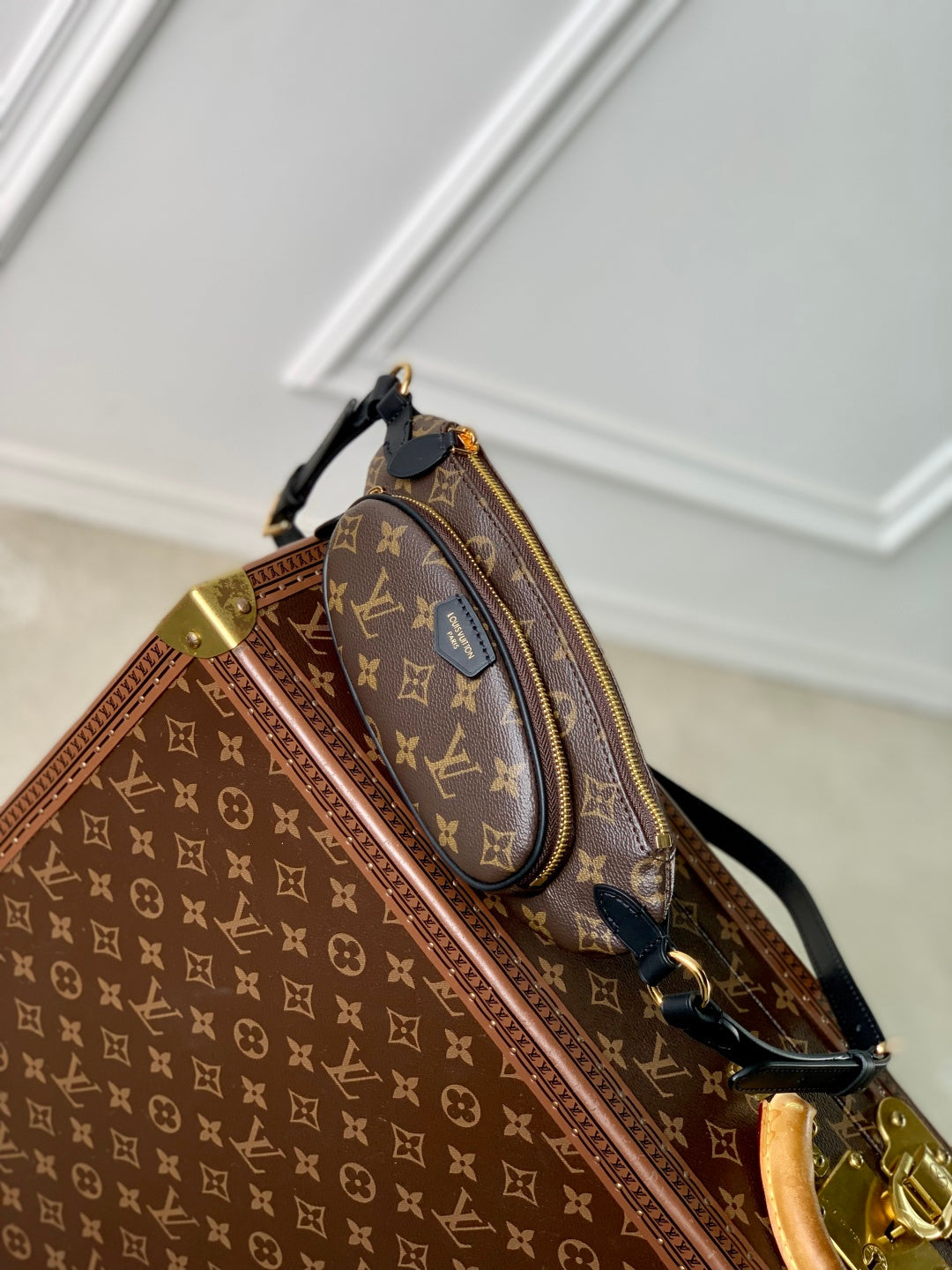Louis Vuitton Keepit Belt Bag - Monogram Coated Canvas