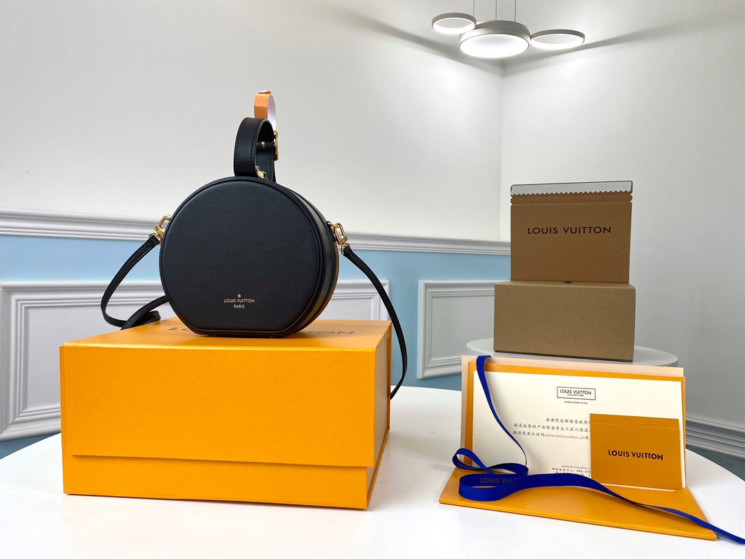 Louis Vuitton M43514 Yellow Flower Hat Box Pouch