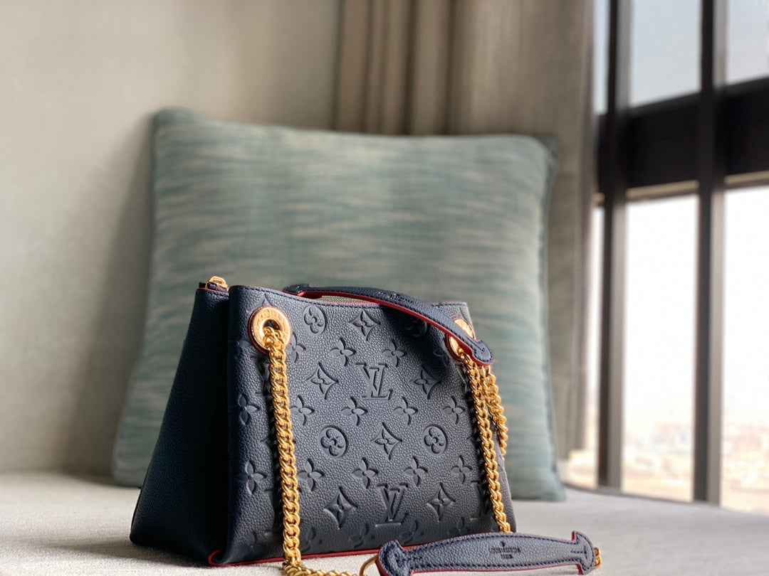 Louis Vuitton Surene BB Mini Tote Bag - Dark Blue Monogram Empreinte