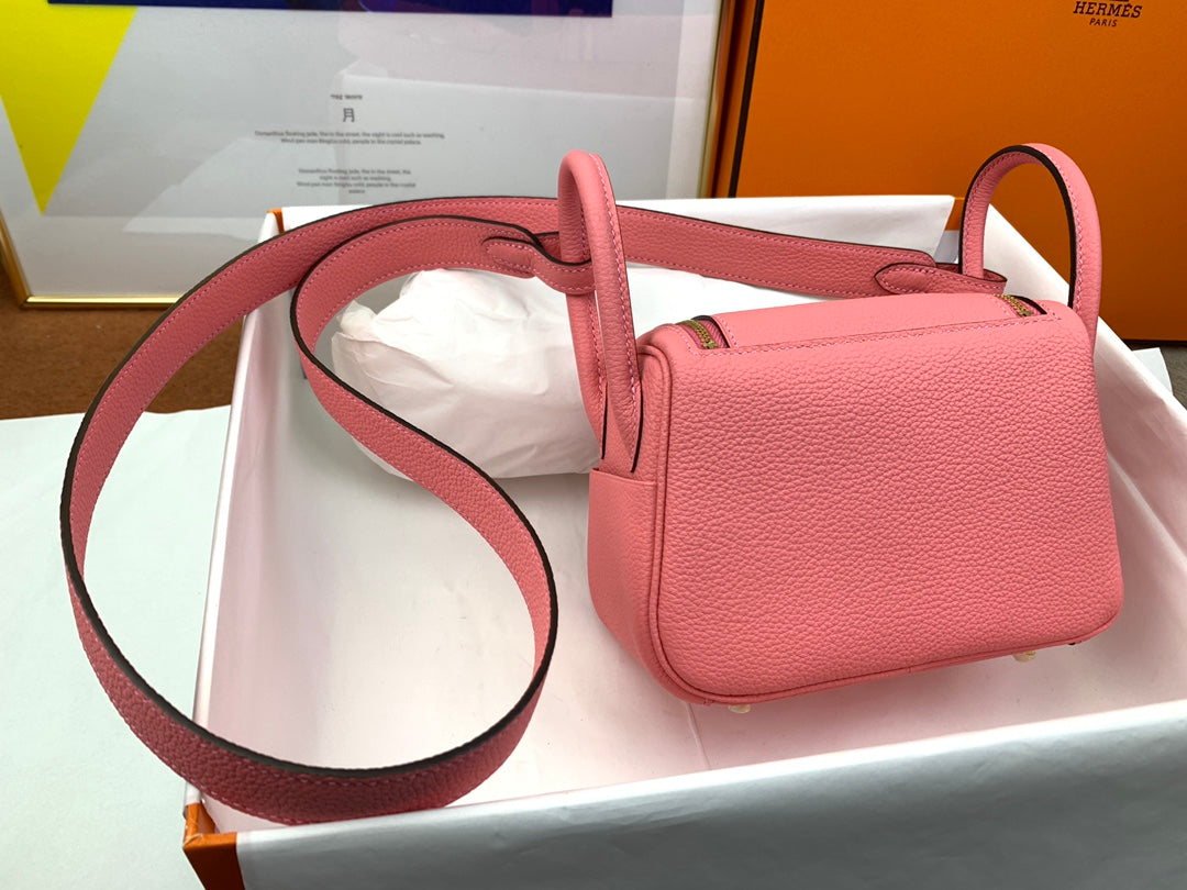 Handmade Mini Lindy 19cm Leather Bag - Clemmens TC Leather