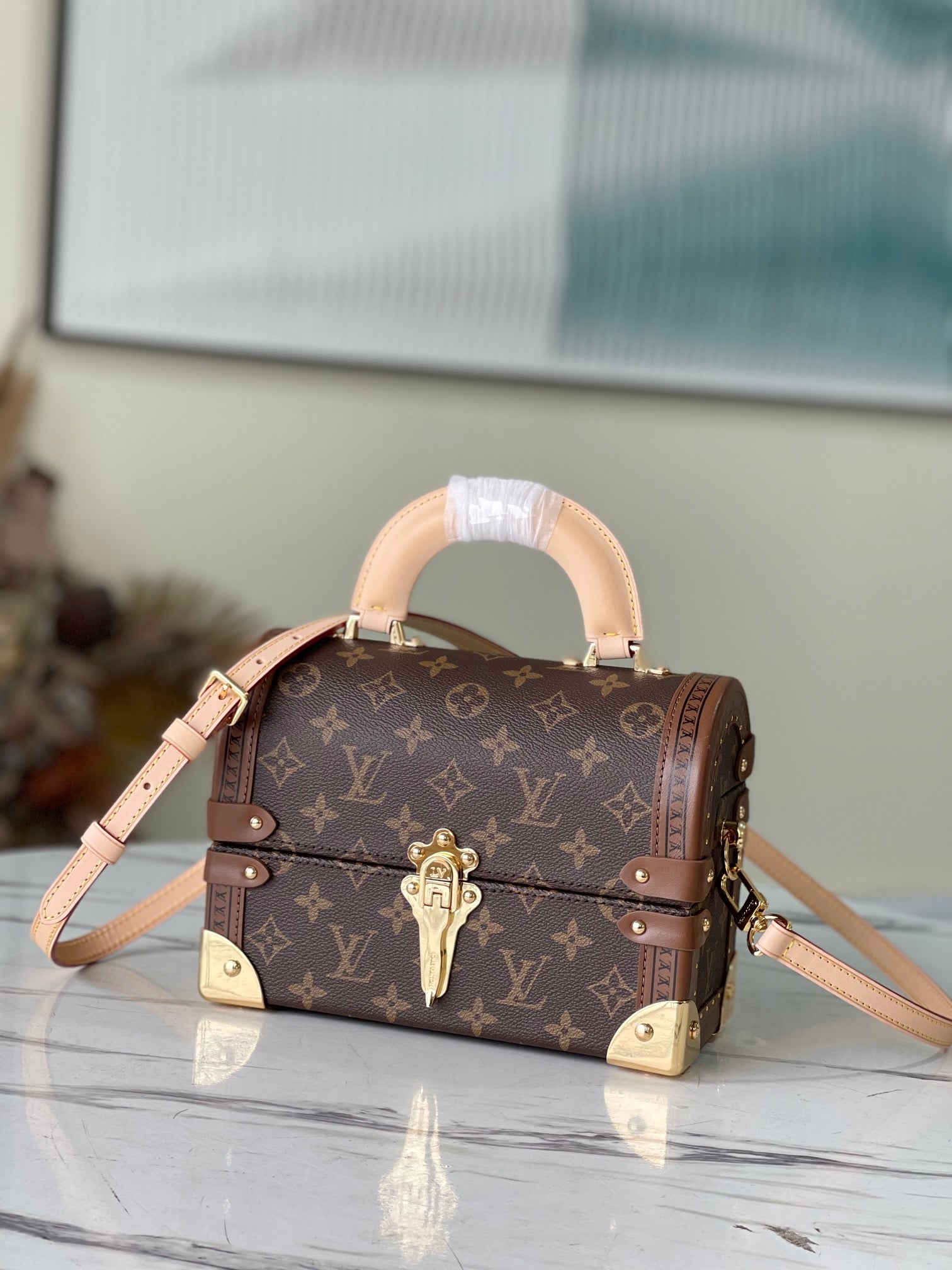 COTTEVILLE Small Hard-Sided Suitcase - Louis Vuitton Monogram