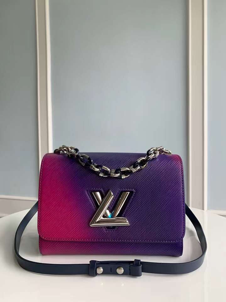 M59896 Purple Twist Medium Handbag - Iconic Epi Leather