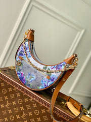 LV M21183 Moon Bag LOOP Handbag - Metallic Buttercup Design
