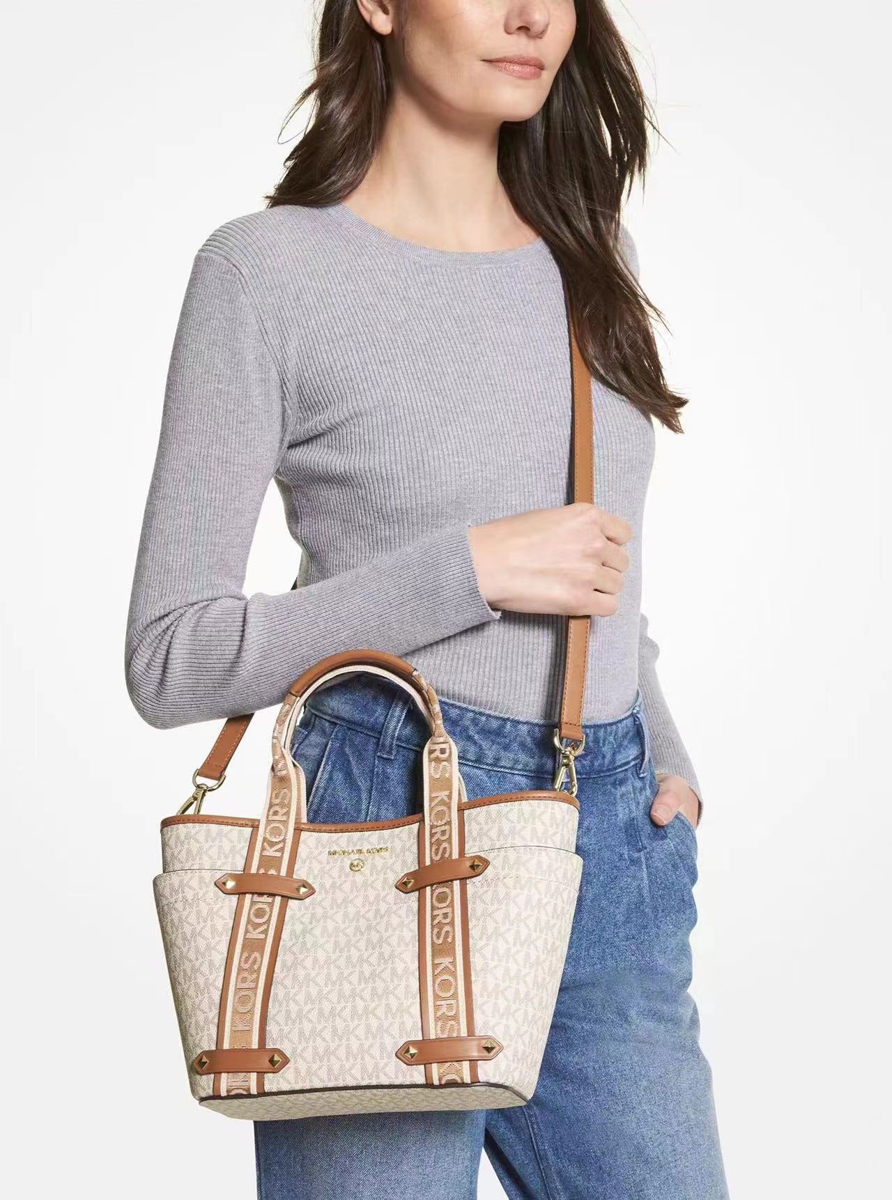 Michael Kors Maeve Small Logo Tote Bag