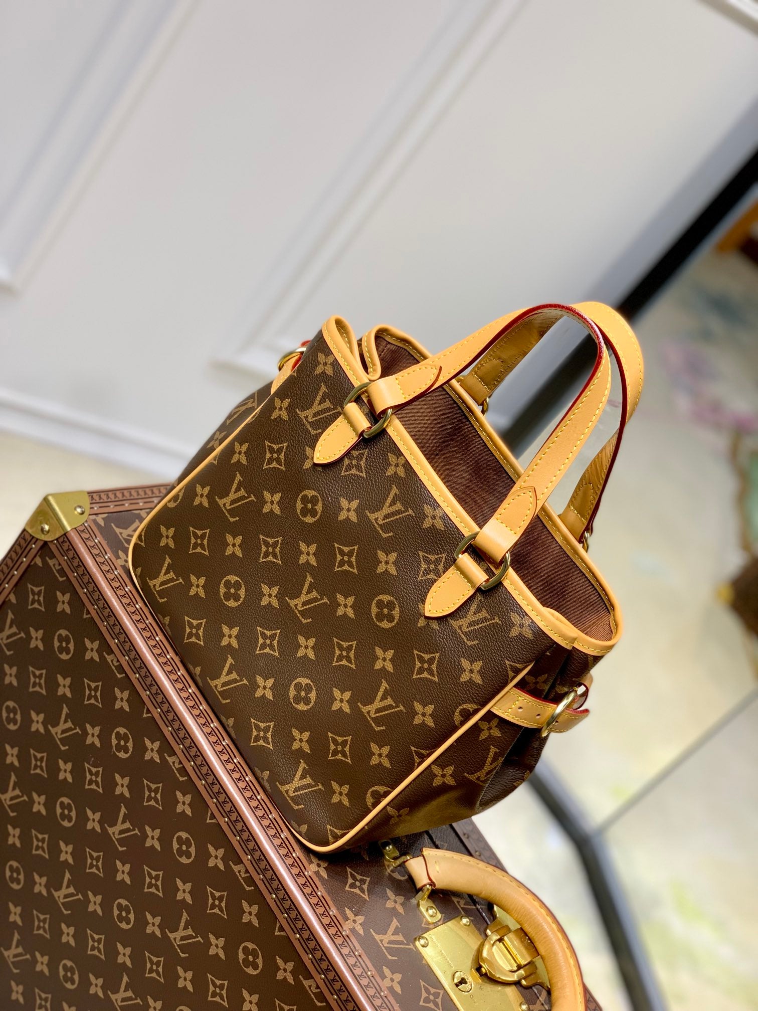 Pre-Owned LV Small Pumpkin Bag - Limited Edition Monogram Canvas