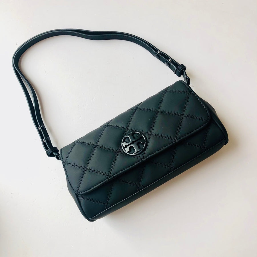 Tory Burch Willa Baguette Bag - Stylish Crossbody in 4 Colors