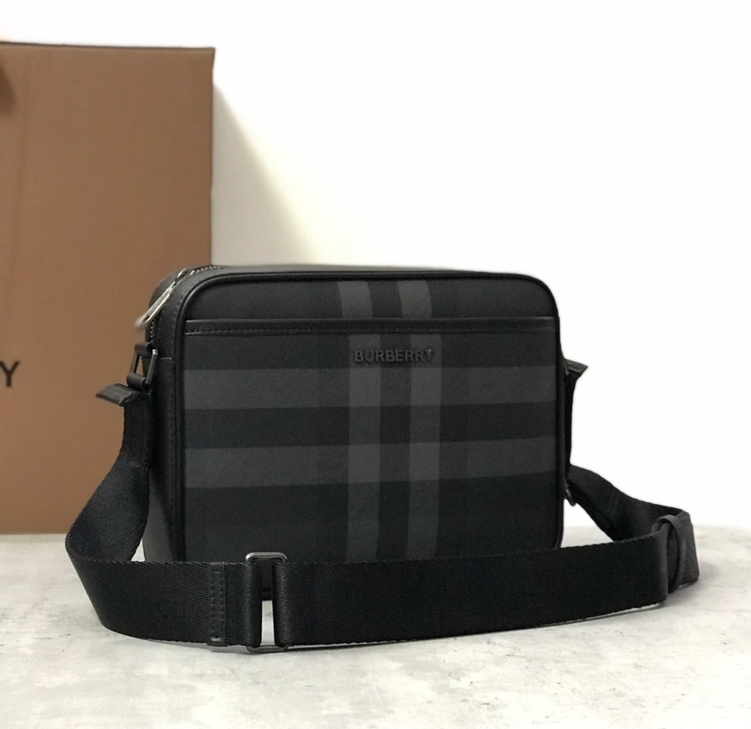 Burberry Check Compact Cross-Body Bag