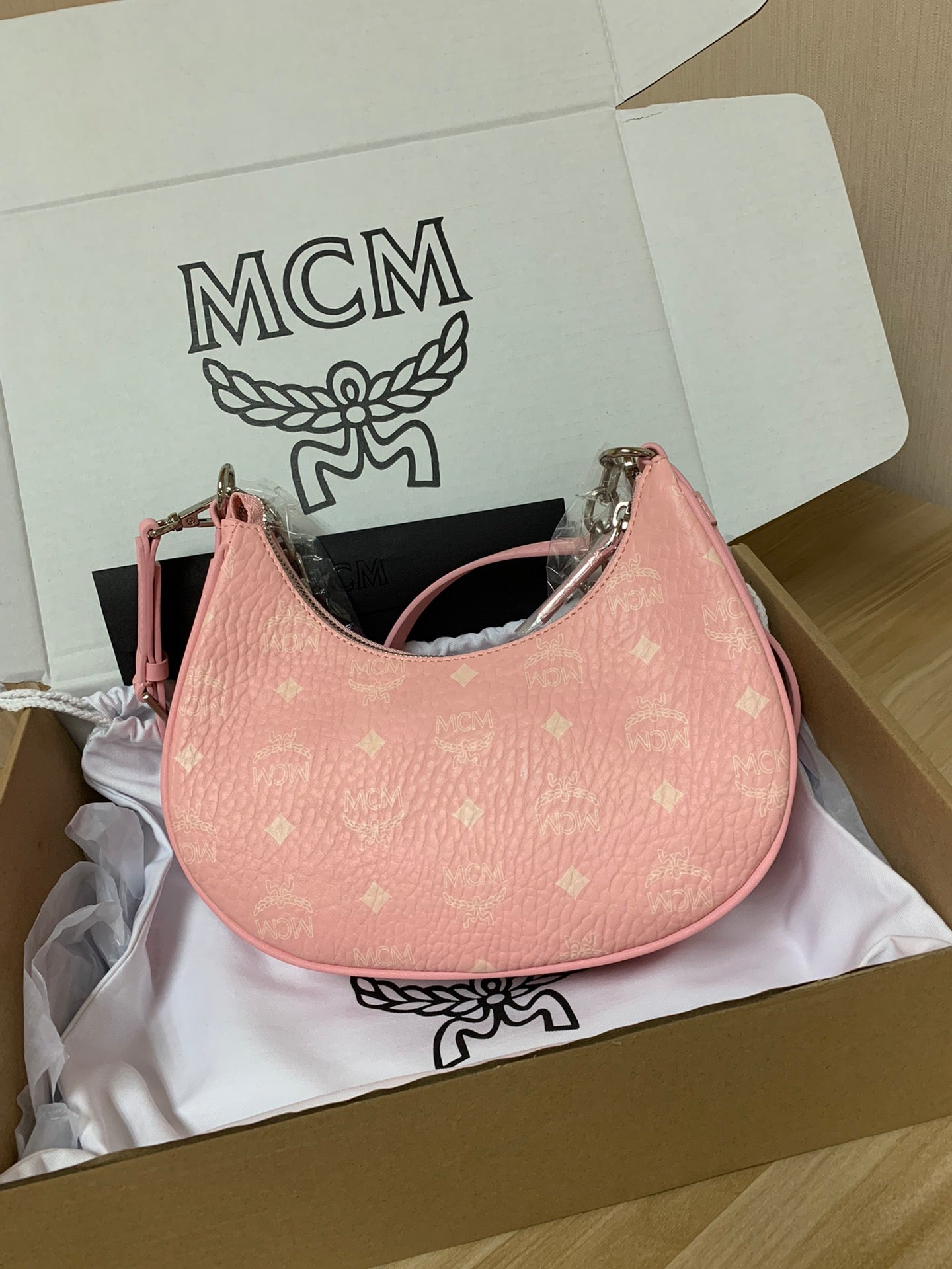 MCM Moon Bag - Exclusive First Release with Adjustable Shoulder Strap