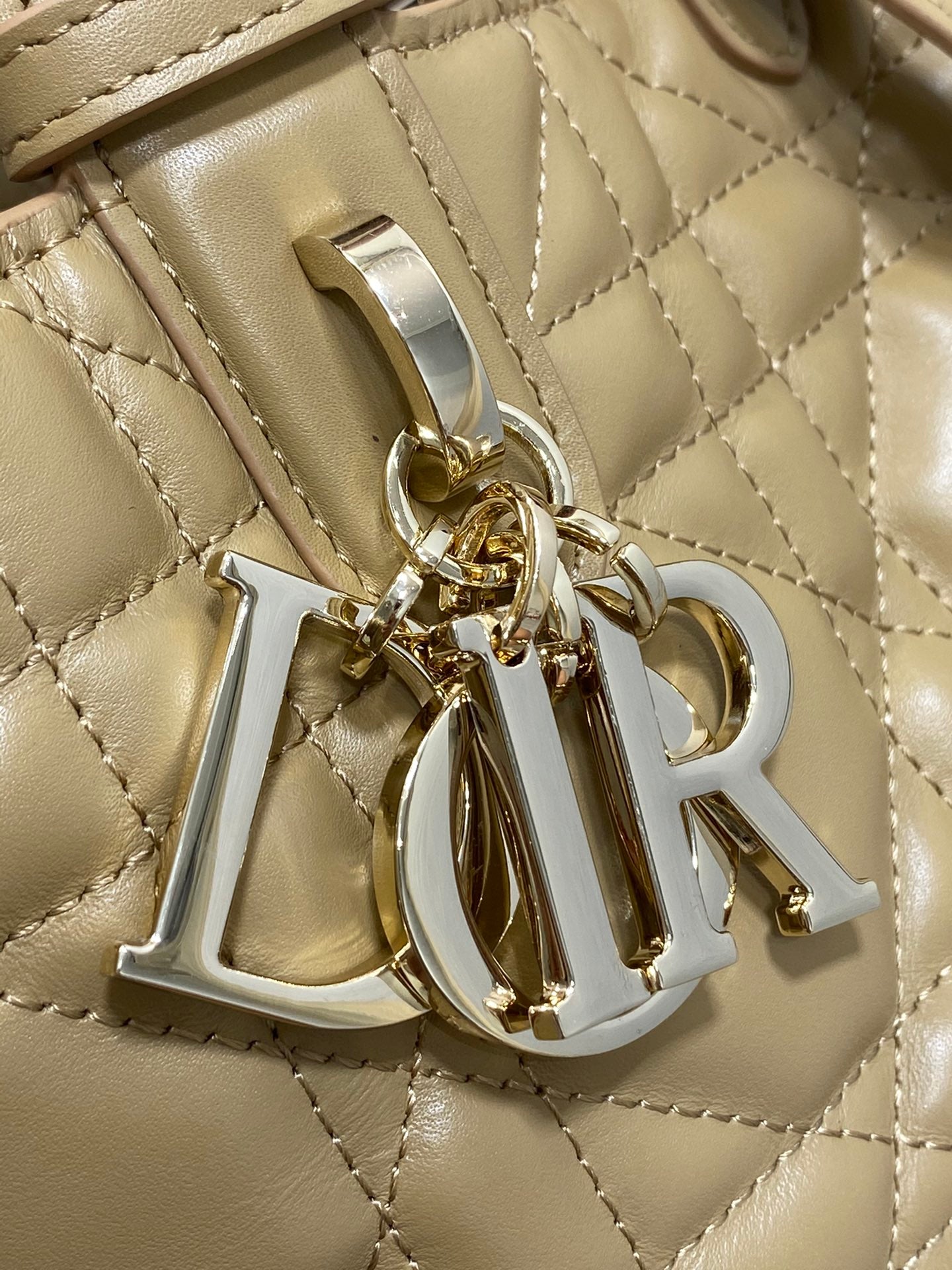 Dior Calfskin Caramel Brown Counter Synchronization Bag