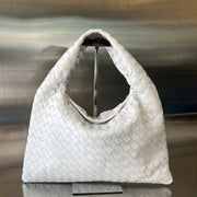 Small HOP Sheepskin Woven Leather Bag - Modern & Durable Design