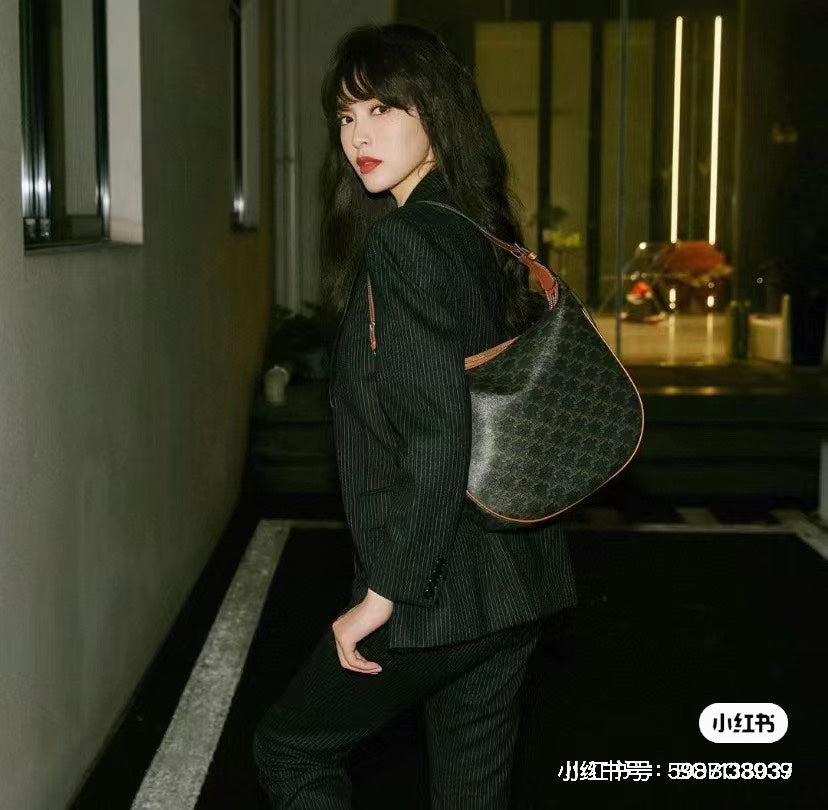 Celine Heloise Hobo Bag - Stylish Armpit Bag by Ma Sichun & Tang Yan