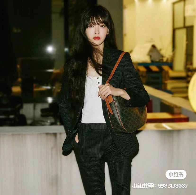 Celine Heloise Hobo Bag - Stylish Armpit Bag by Ma Sichun & Tang Yan