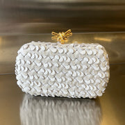 Bv Kont Petal Evening Bag - Elegant Sheepskin Clutch