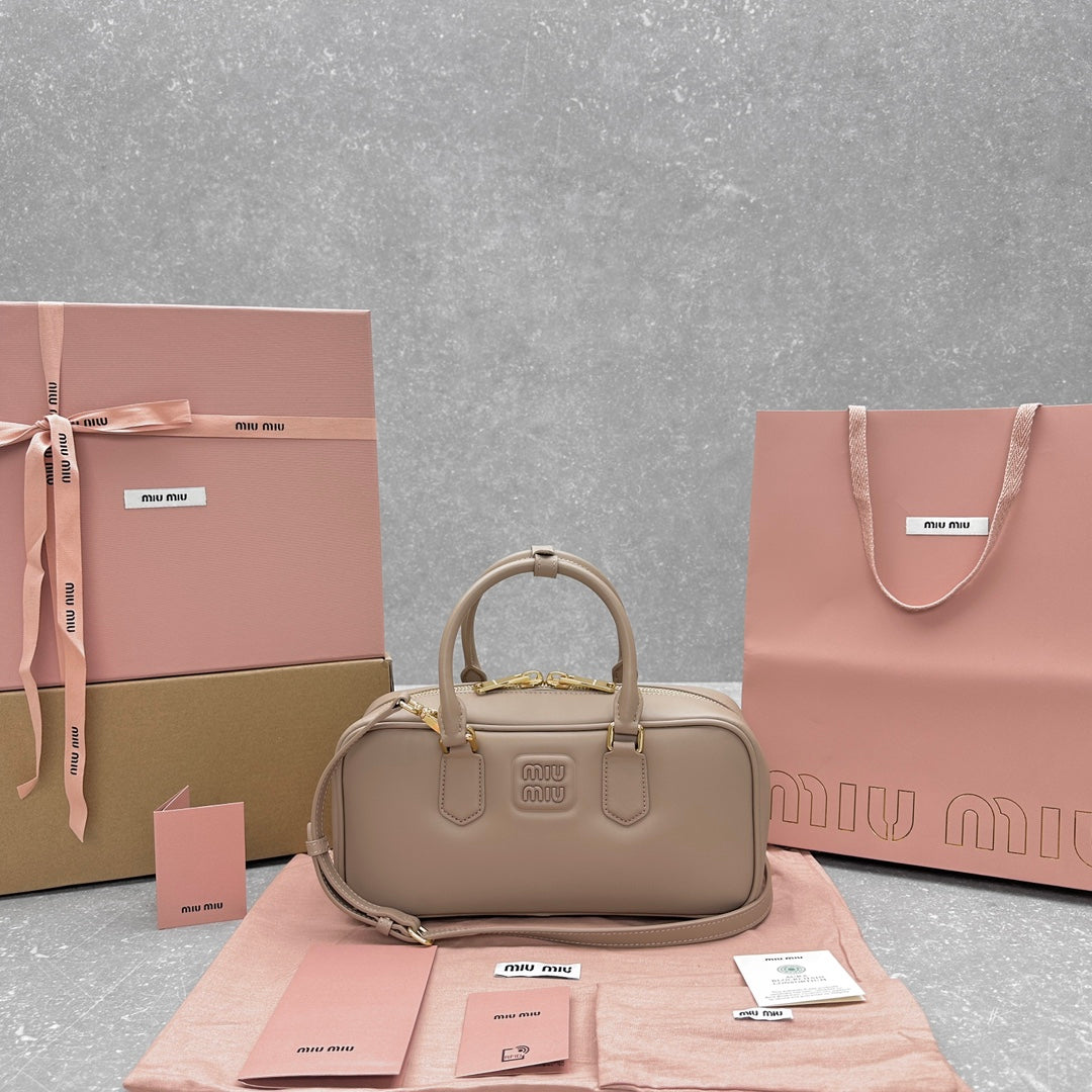 MIUMI SS23 Large Soft Padded Bowling Bag