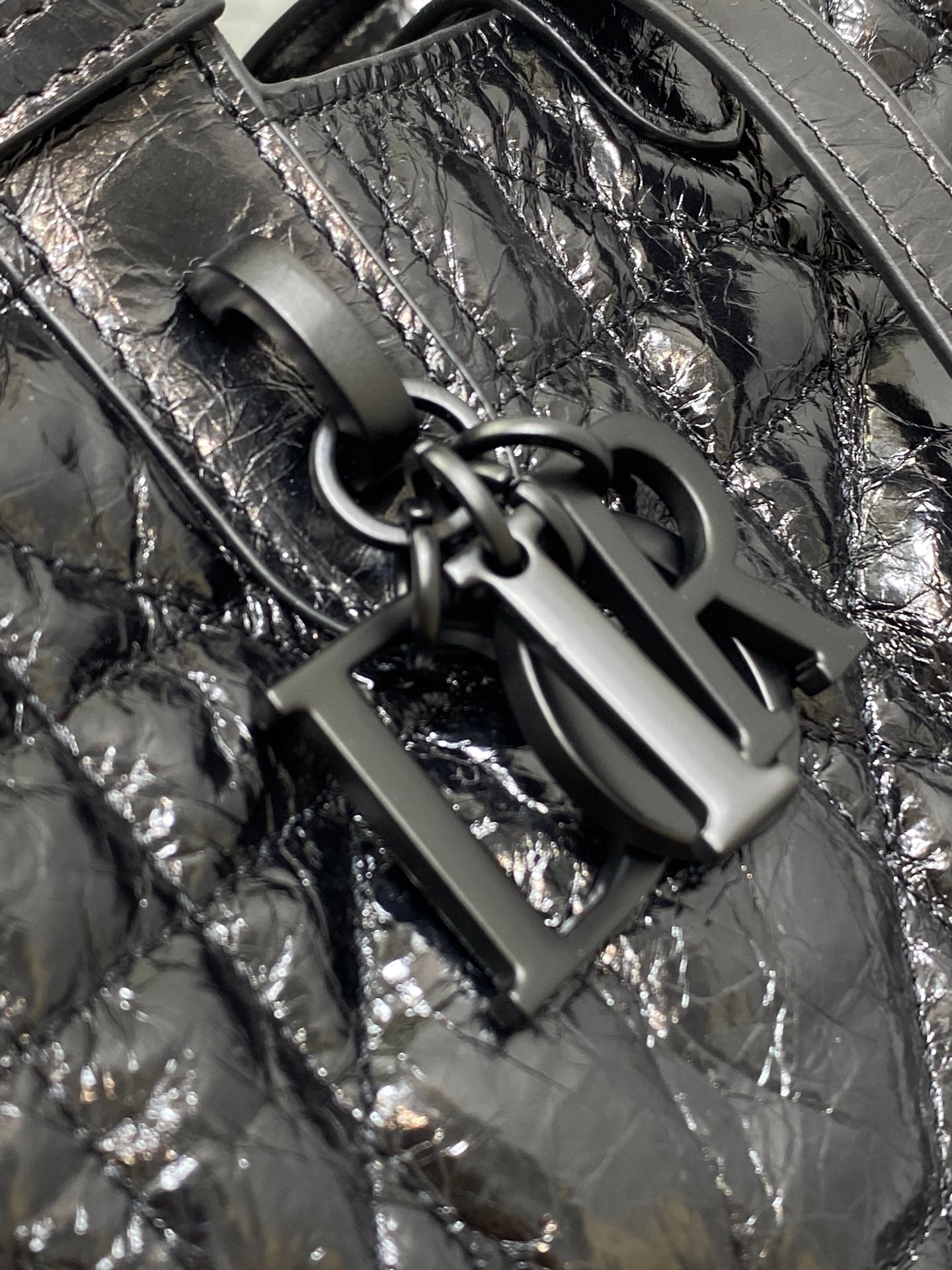 Dior Medium Oil Wax Leather Travel Tote - Stylish and Spacious