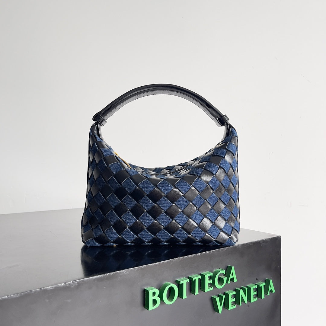 Bottega Veneta Wallace Retro Denim Tote