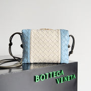 Bottega Veneta Color Block Loop Camera Bag â€“ Premium Lambskin