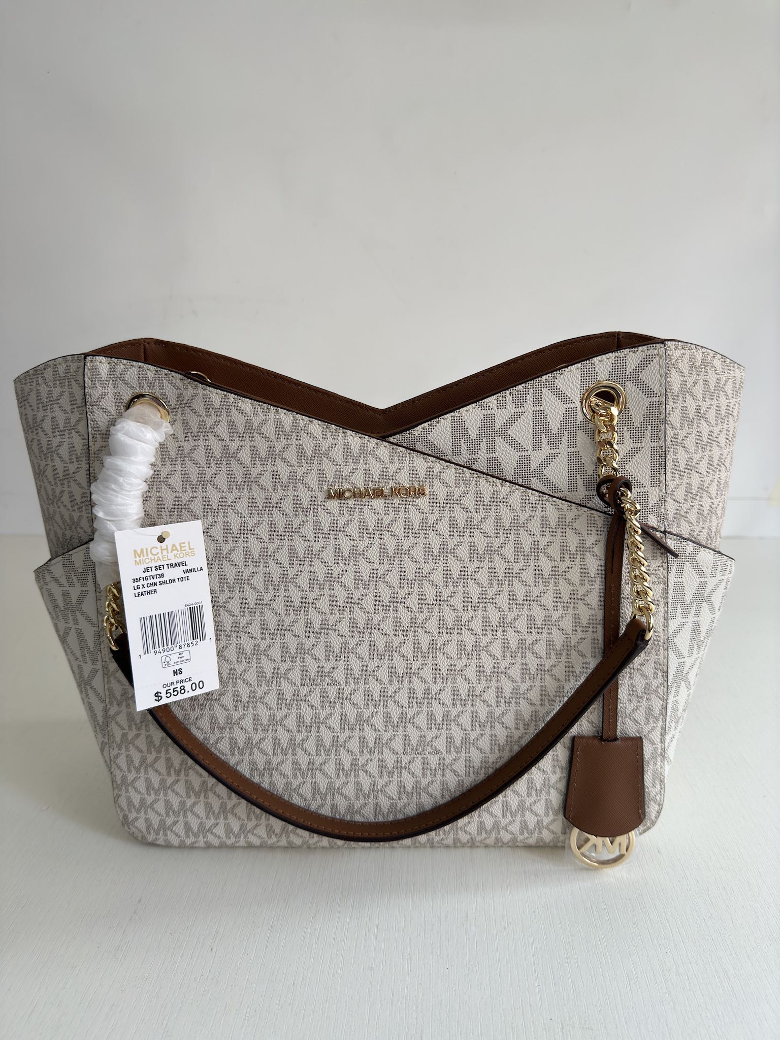 Michael Kors Jet Set Travel Mommy Shopping Bag