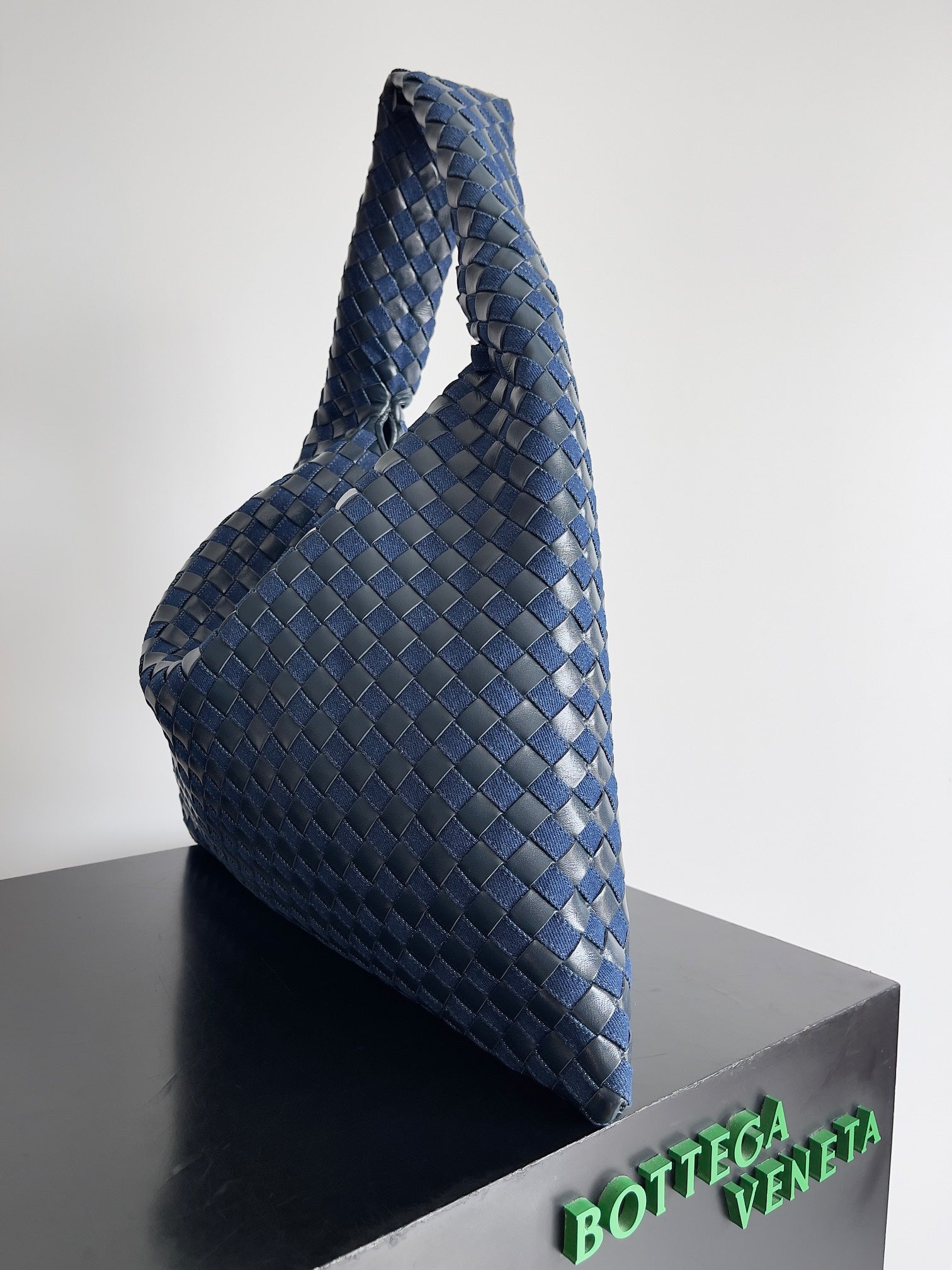 BOTTEGA VENETA Large HOP Retro Denim Bag