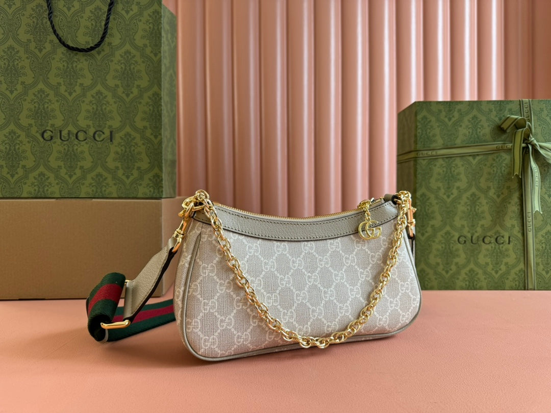 Gucci Ophidia Small Handbag - GG Supreme Canvas - Classic Elegance