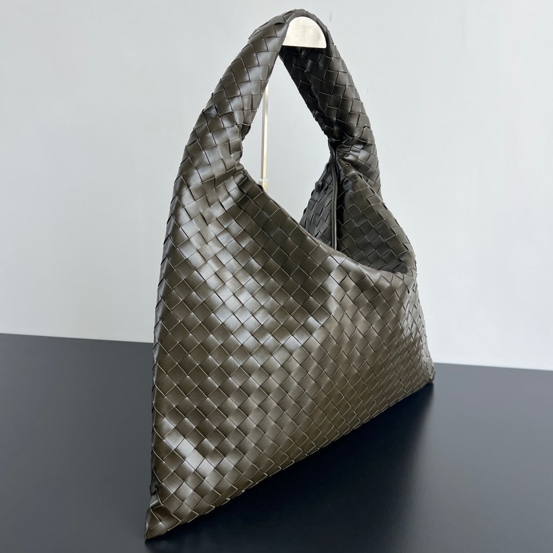 Large Cowhide Leather Handbag - Modern & Minimalist Design