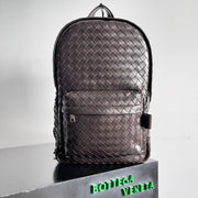 BV Woven Leather Backpack - Luxurious, Spacious, and Durable