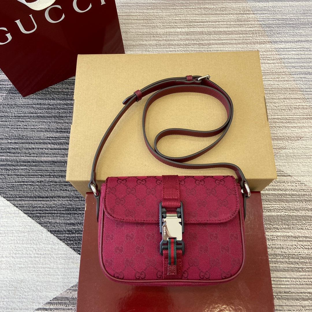 Gucci Mini GG Crossbody Bag - Authentic Leather Accessory