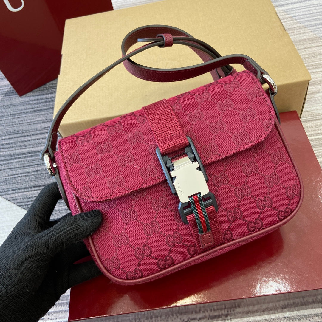 Gucci Mini GG Crossbody Bag - Authentic Leather Accessory