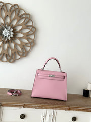 Mallow Purple Semi-Handmade Beeswax Thread with Silver Buckle