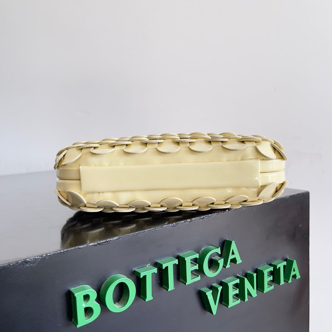 Bottega Veneta Woven Evening Bag - Handmade Luxury in 24k Gold