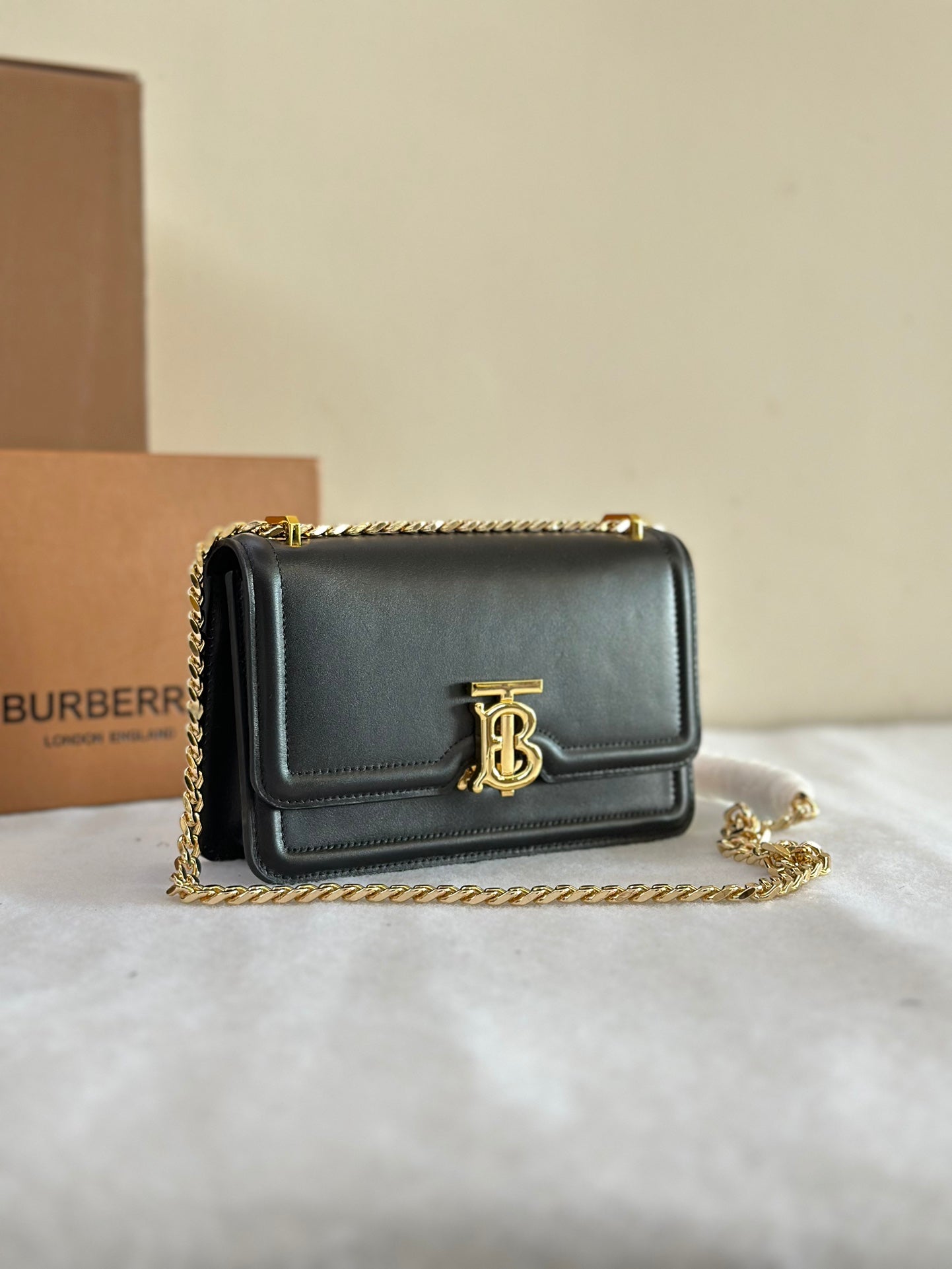 TB Exclusive Logo Lock Mini Bag - Italian Leather