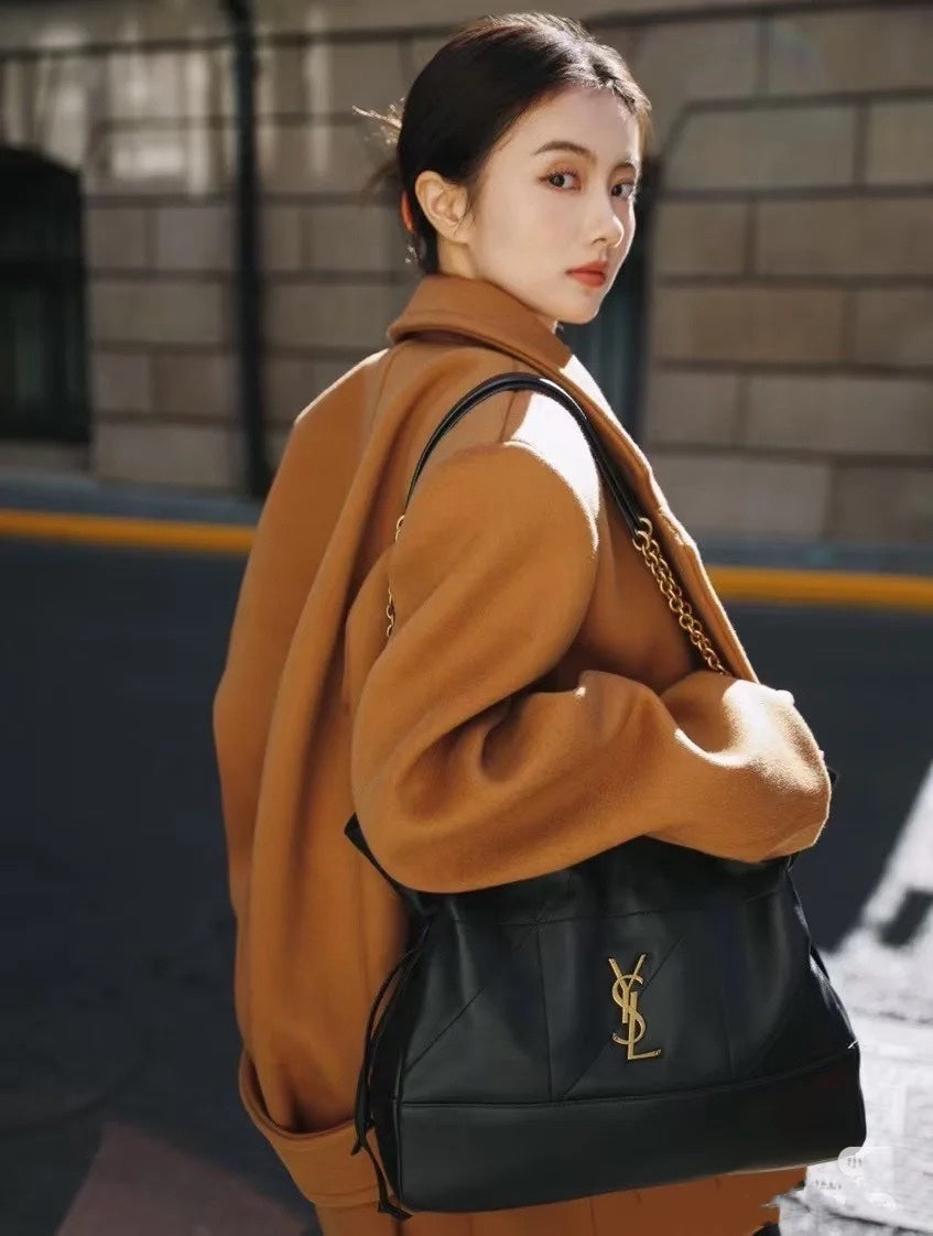 YSL Large Capacity Commuter Bag - Stylish & Functional