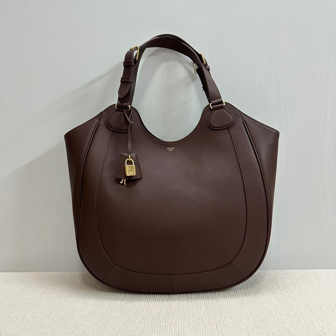 CE Alice Hobo Handbag - Classic Burgundy Tote