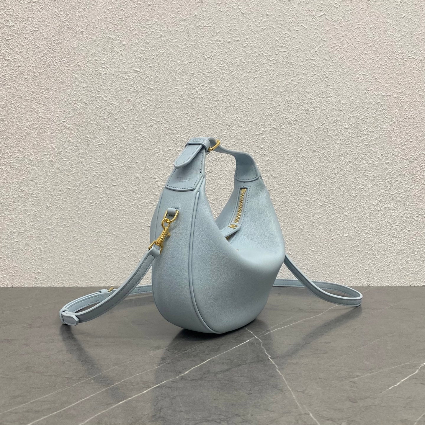 Celine LuLu Crescent Bag - Soft Calfskin - Blue