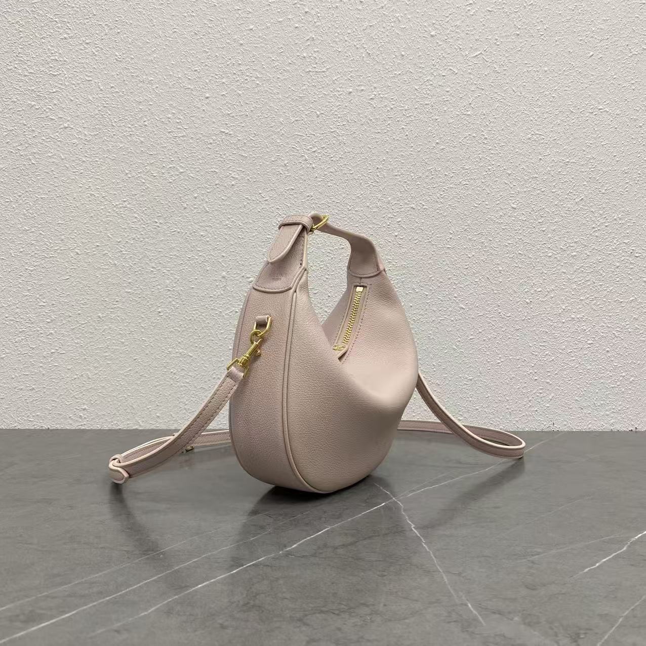 Celine New LuLu Bag - Soft Pink Crescent Handbag
