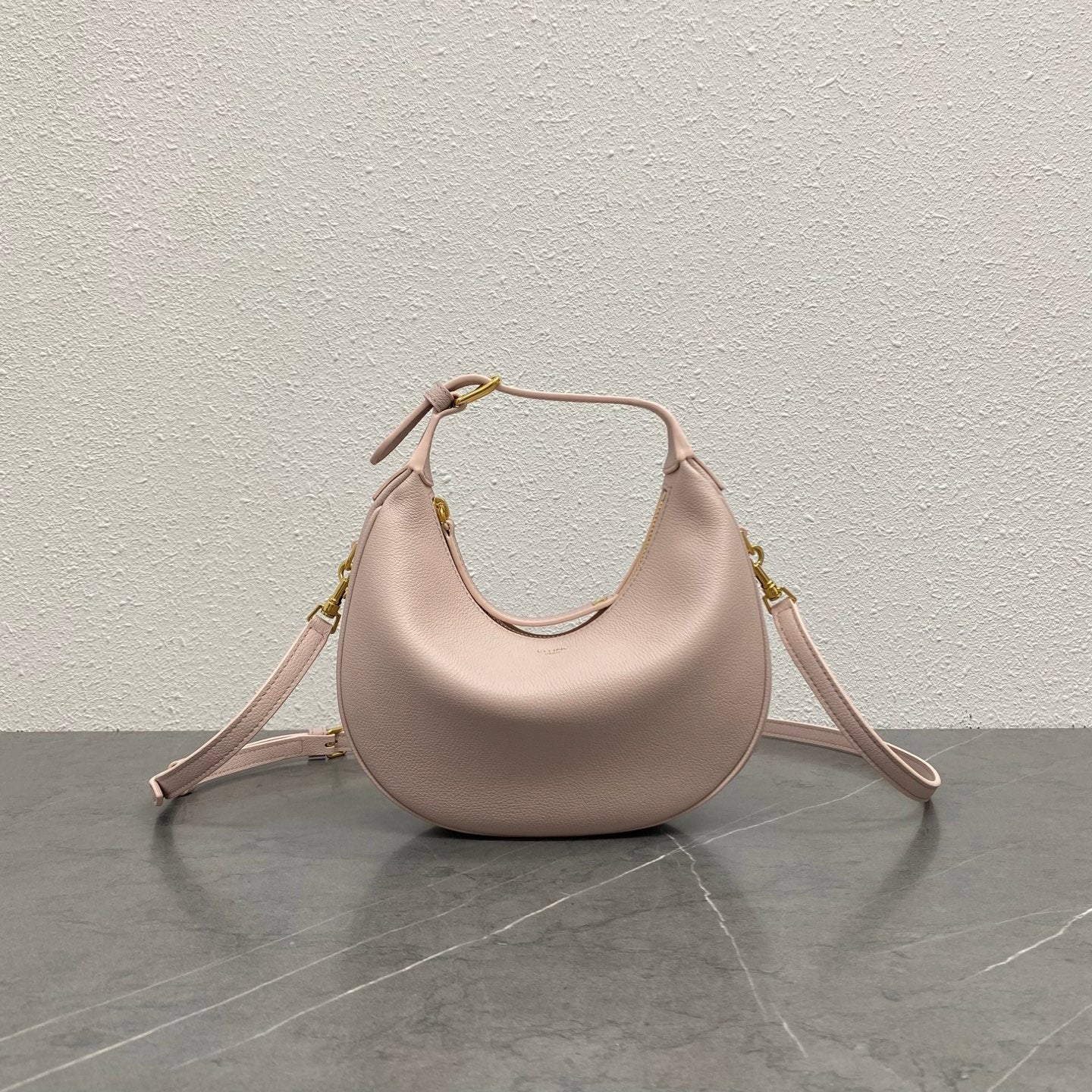 Celine New LuLu Bag - Soft Pink Crescent Handbag