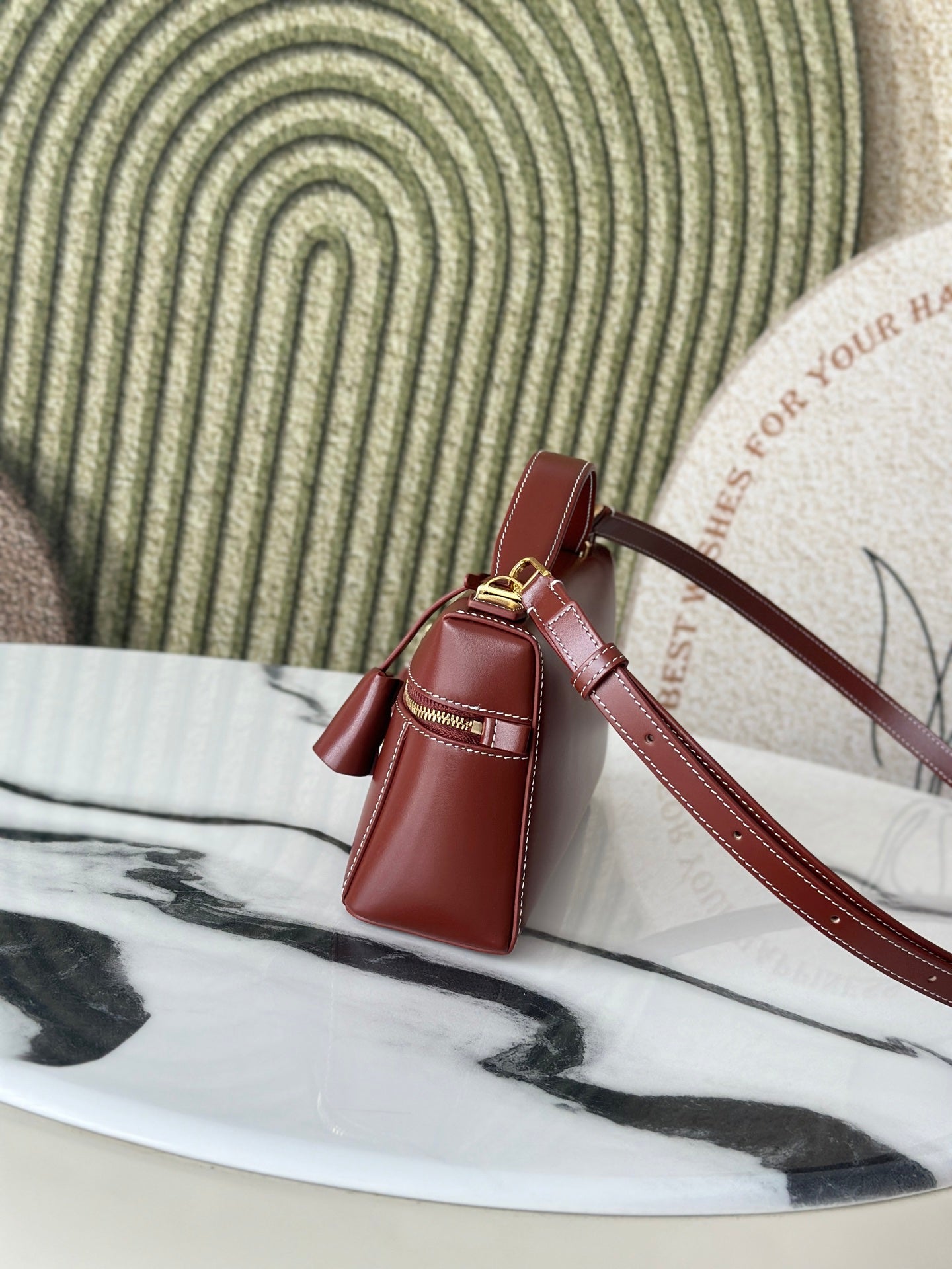 Loro Pian Brick Red Handbag | Spring/Summer Collection