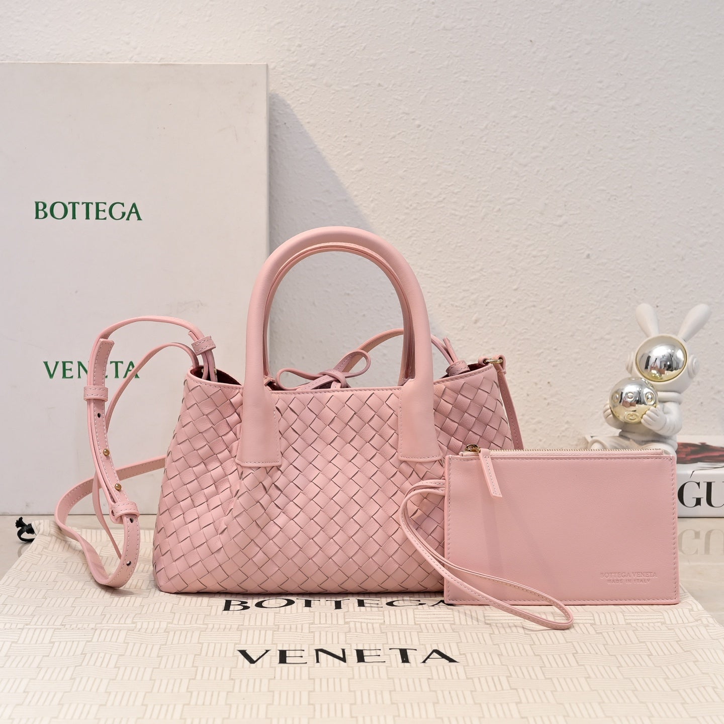 Bottega Veneta Pinacoteca Woven Leather Bag
